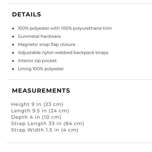 ☀️LAST CHANCE b o t k i e r • mini backpack - Picture 6 of 7